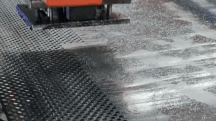 Stamping process for sheet metal fabrication