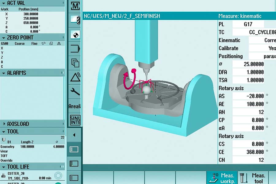 Programming de 5-exis CNC Milling