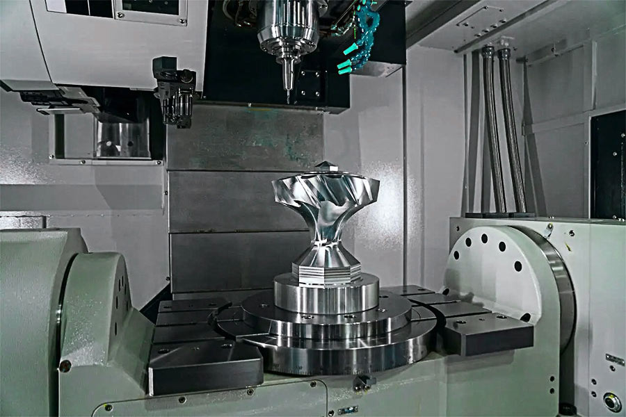 Escolha cinco eixos de usinagem cnc