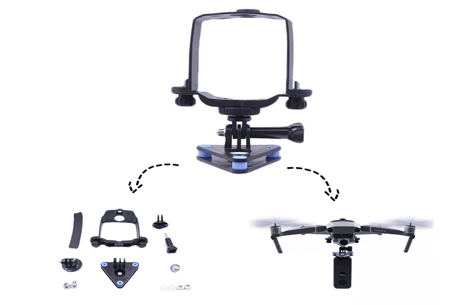 Surface treatment of drone bracket