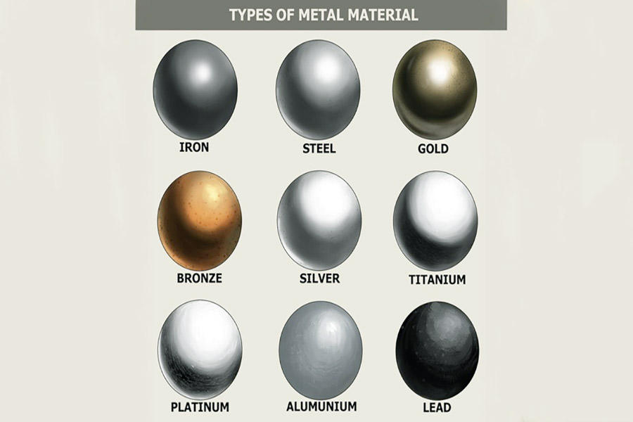 Metal coating material