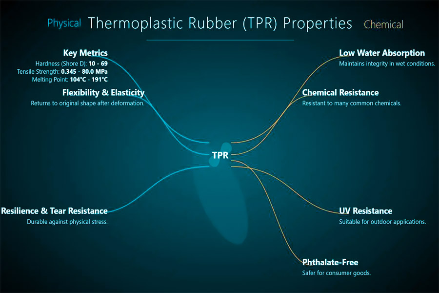 Chemical stability of TPR materials