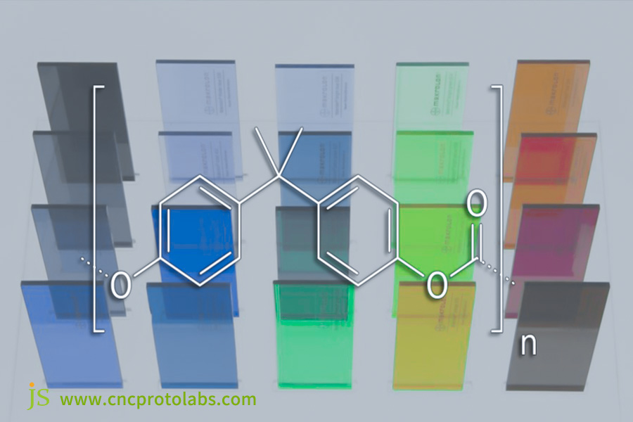 the chemical structure of pc plastic
