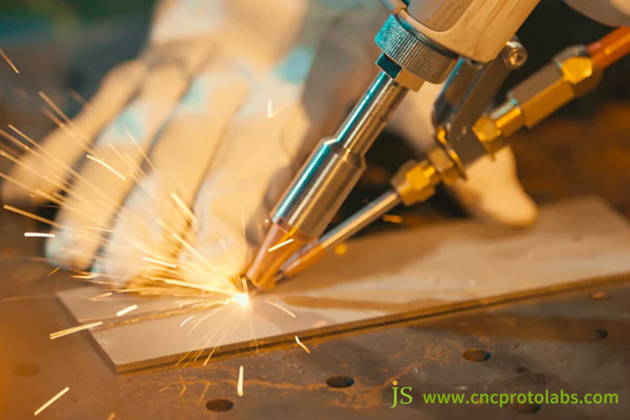 laser welding plate process