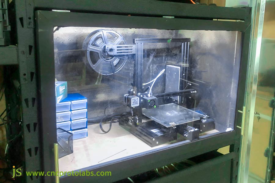 Enclosing your 3D printer improves ABS print quality and reduces the chances of warping.