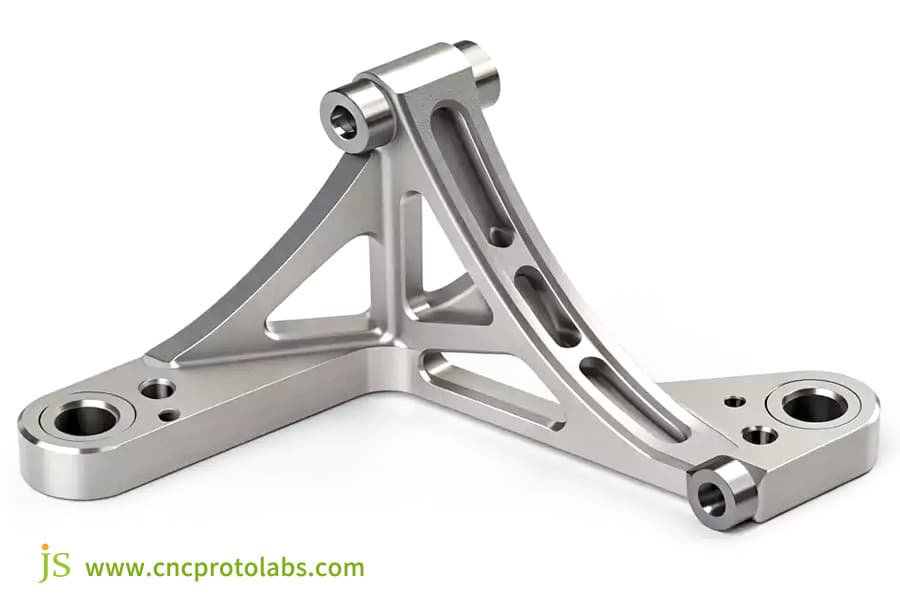 CNC Milling Titanium Aerospace Bracket